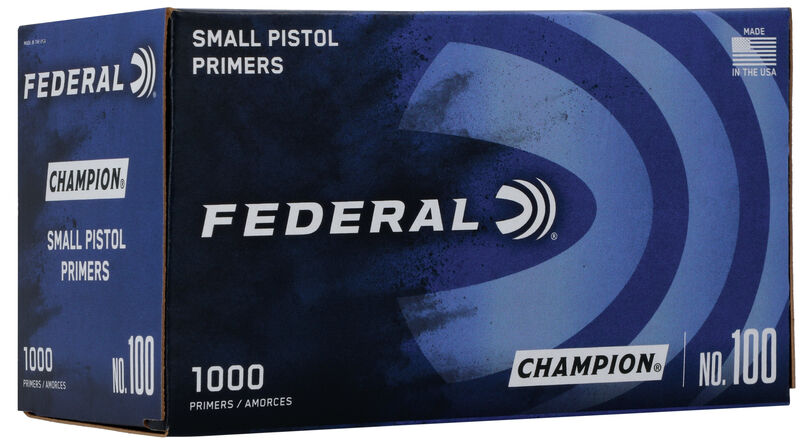 Federal Small Pistol Primers box of 1000