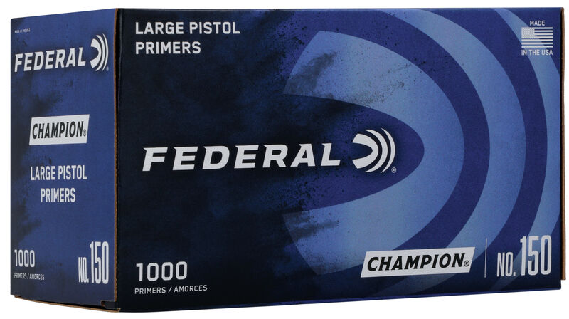 Federal Large Pistol Primers box of 1000