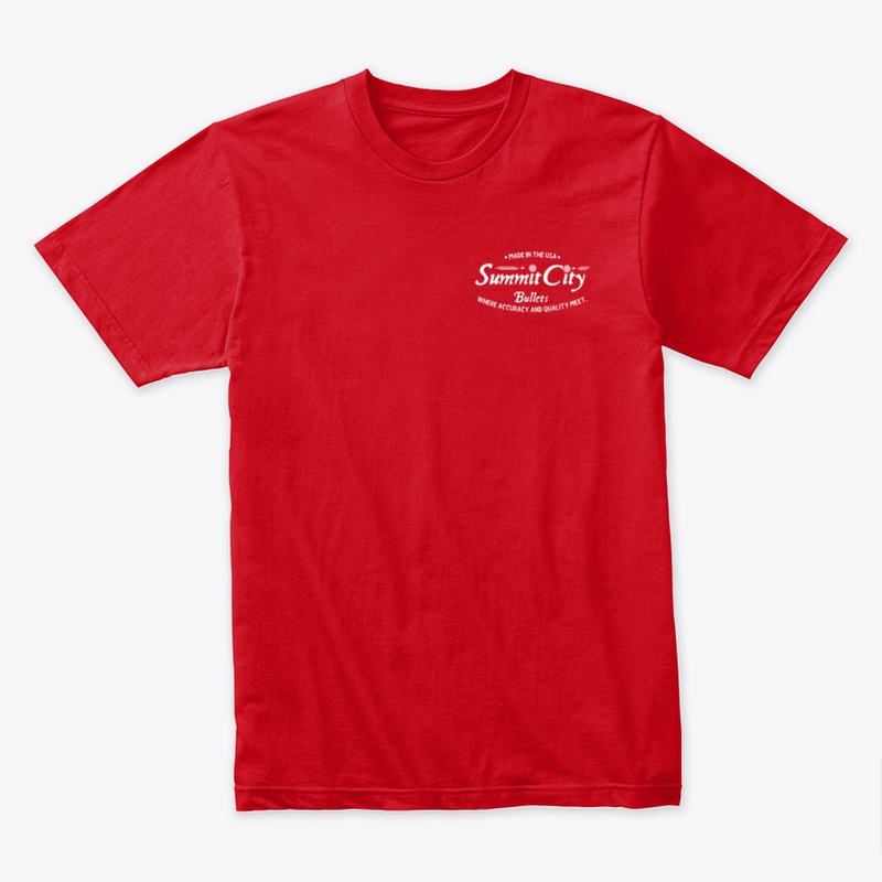 Summit City Bullets Short Sleeves T-shirt Cardinal Red